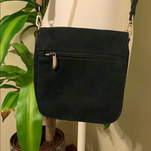 Suede crossbody travel bag - Picture 2 of 10
